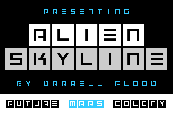 Alien Skyline: A Display Font That Anchors Editorial Mood