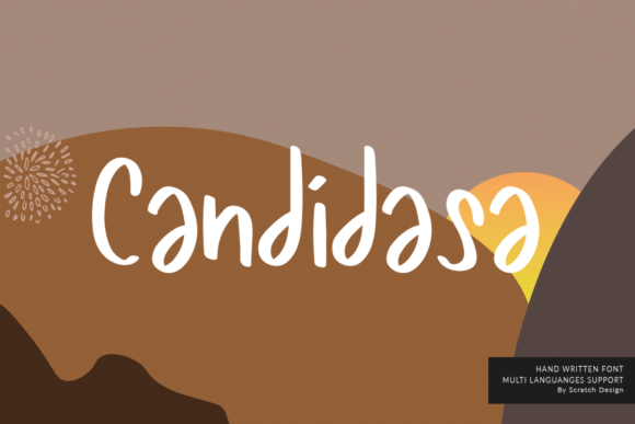 Candidasa: A Display Font That Makes Your Campaigns Instantly Clear