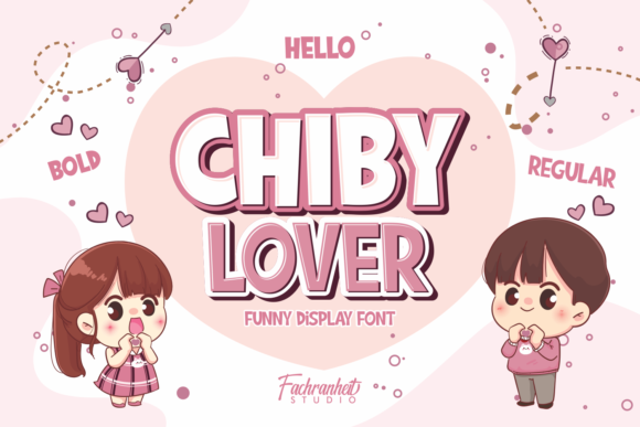 Chiby Lover: A Display Font That Feels Like a Warm Welcome