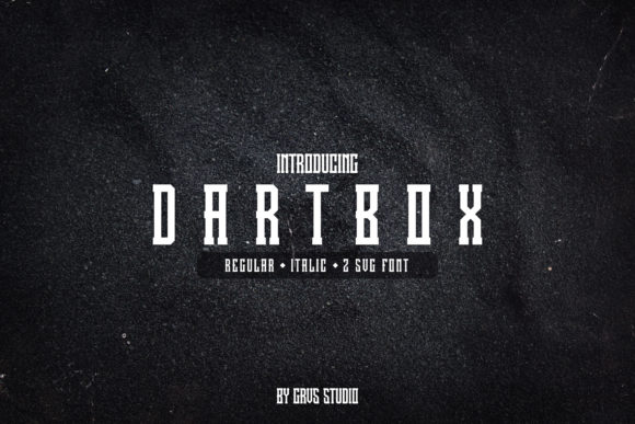 Dartbox: A Bold Display Font That Elevates Real Small Business Branding
