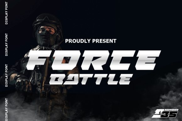 Force Battle: A Display Font That Anchors Editorial Mood
