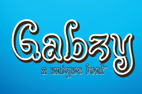 Gabzy: A Friendly, Professional Display Font for Small Businesses