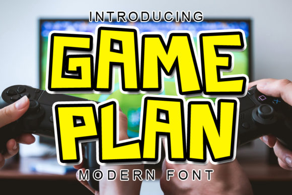 Game Plan: A Playful Display Font for Bright, Friendly Web Headlines