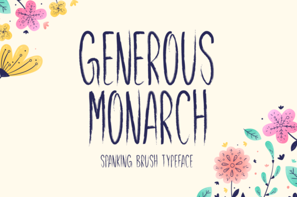 Generous Monarch: A Display Font That Builds Brand Trust