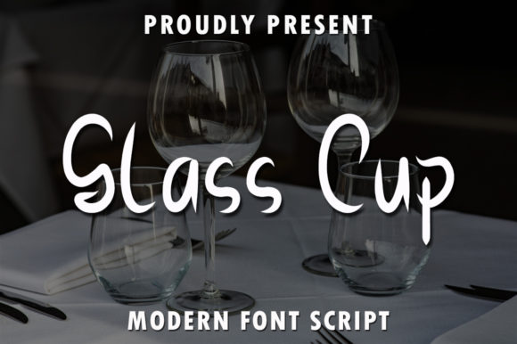 Glass Cup: A Display Font That Elevates Real Business Branding