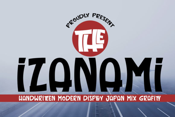 Izanami: A Bold, Modern Display Font for Small Business Branding