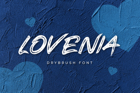 Lovenia: A Brushed Display Font That Feels Handmade, Not Hand-Done