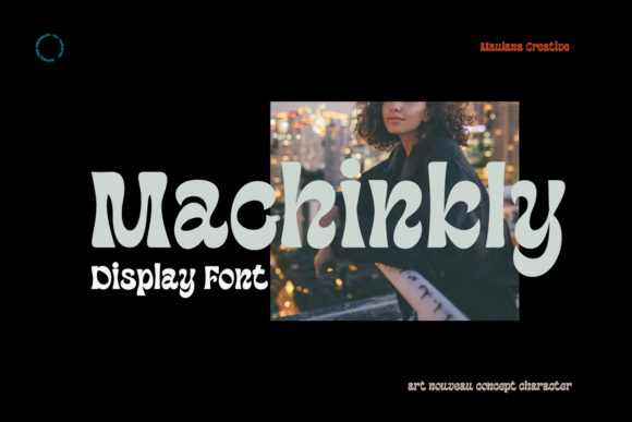 Machinkly: A Display Font That Makes Your Headlines Pop