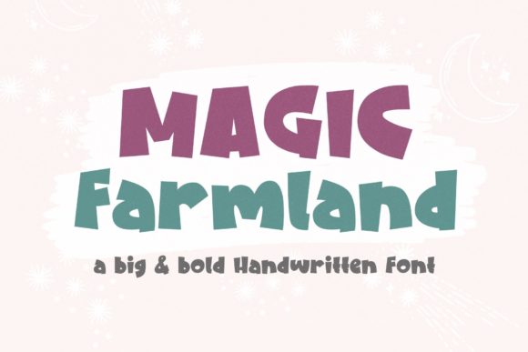 Magic Farmland: A Playful Display Font for Child-Centered Web Design