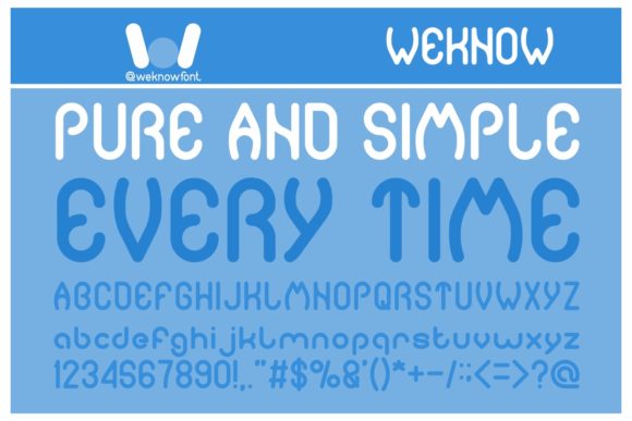 Pure and Simple Every Time: A Display Font That Elevates Digital Branding
