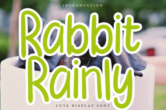 Rabbit Rainly: A Display Font That Feels Like a Gentle Invitation