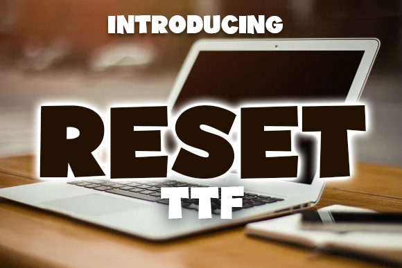 Reset Font: Bold, Simple, and Built for Small Business Branding