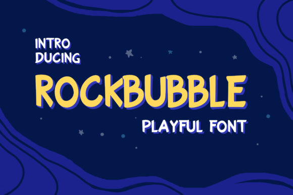 Rockbubble: A Playful Display Font That Delivers Joy in Digital Layouts