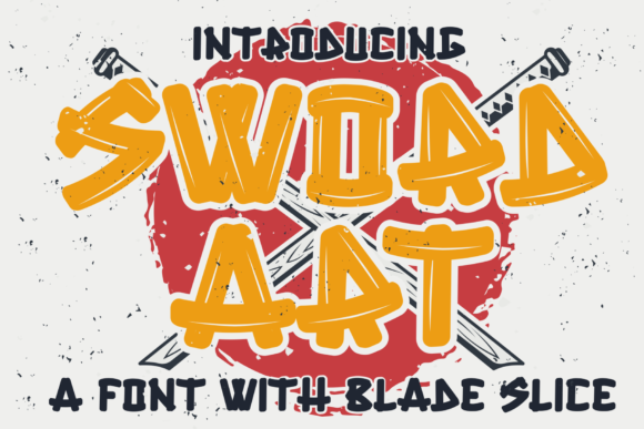 Sword Art: A Standout Display Font for Digital Branding