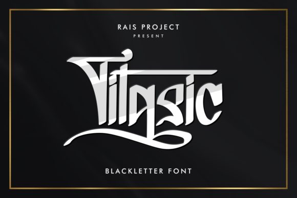 Titasic: A Bold Display Font That Commands Attention Online